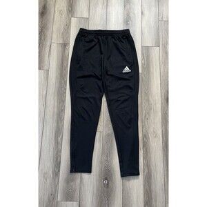 Adidas Climacool Black Athletic Pants w/Zippered Pocket & Ankle Mens Size Medium